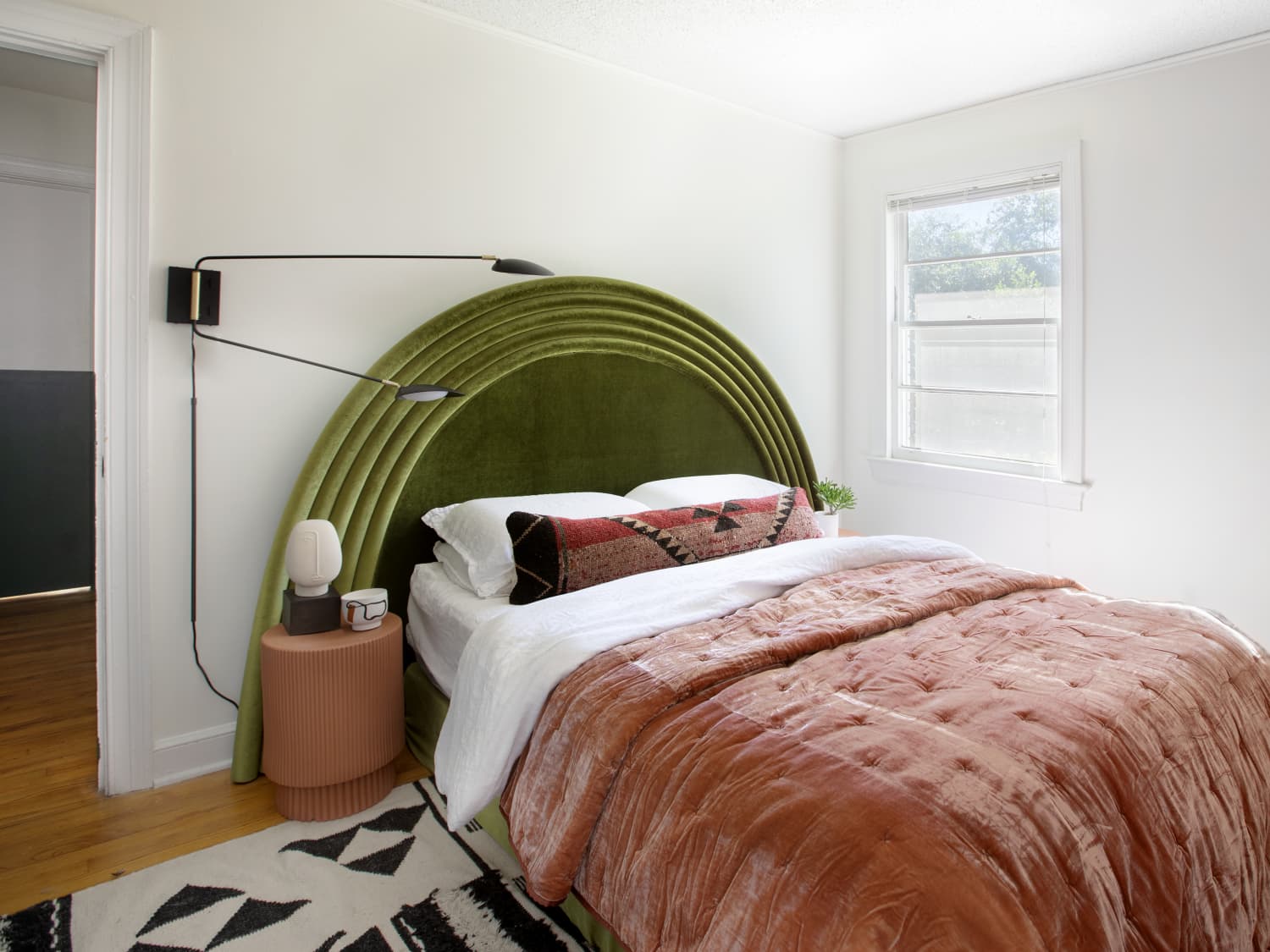 Diy sales velvet headboard